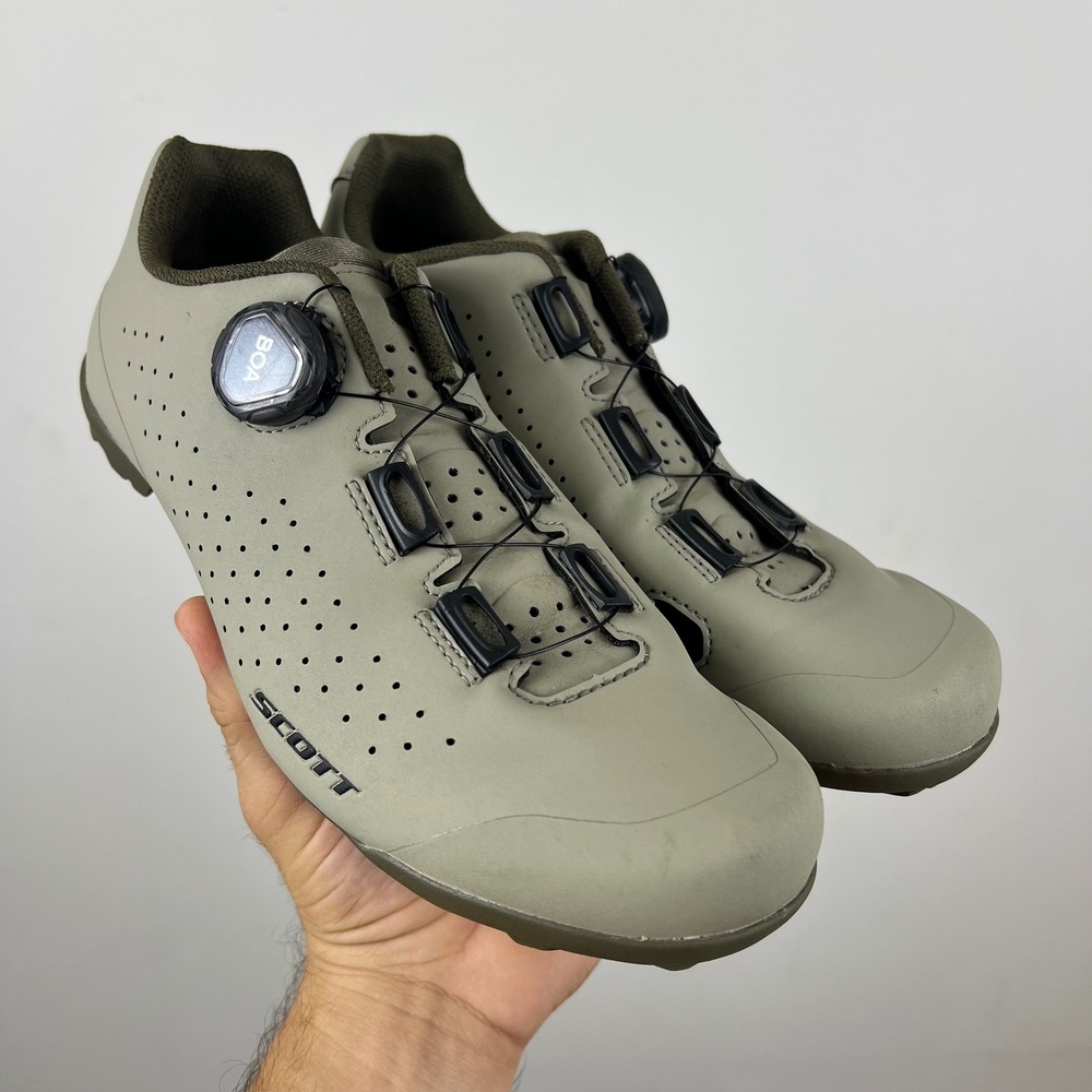 Scott MTB Comp BOA Shoes Size 8 EU 41 Green Mountain Bike Cycling